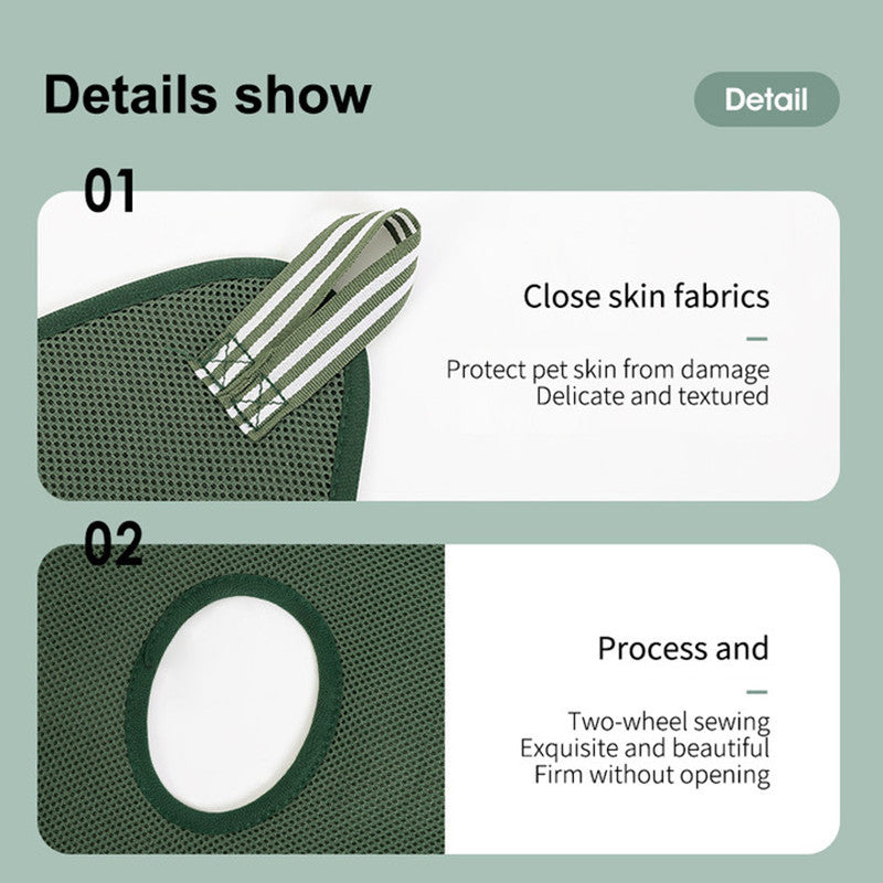 ✂️ Pet Grooming Harness – No More Wiggle Wars