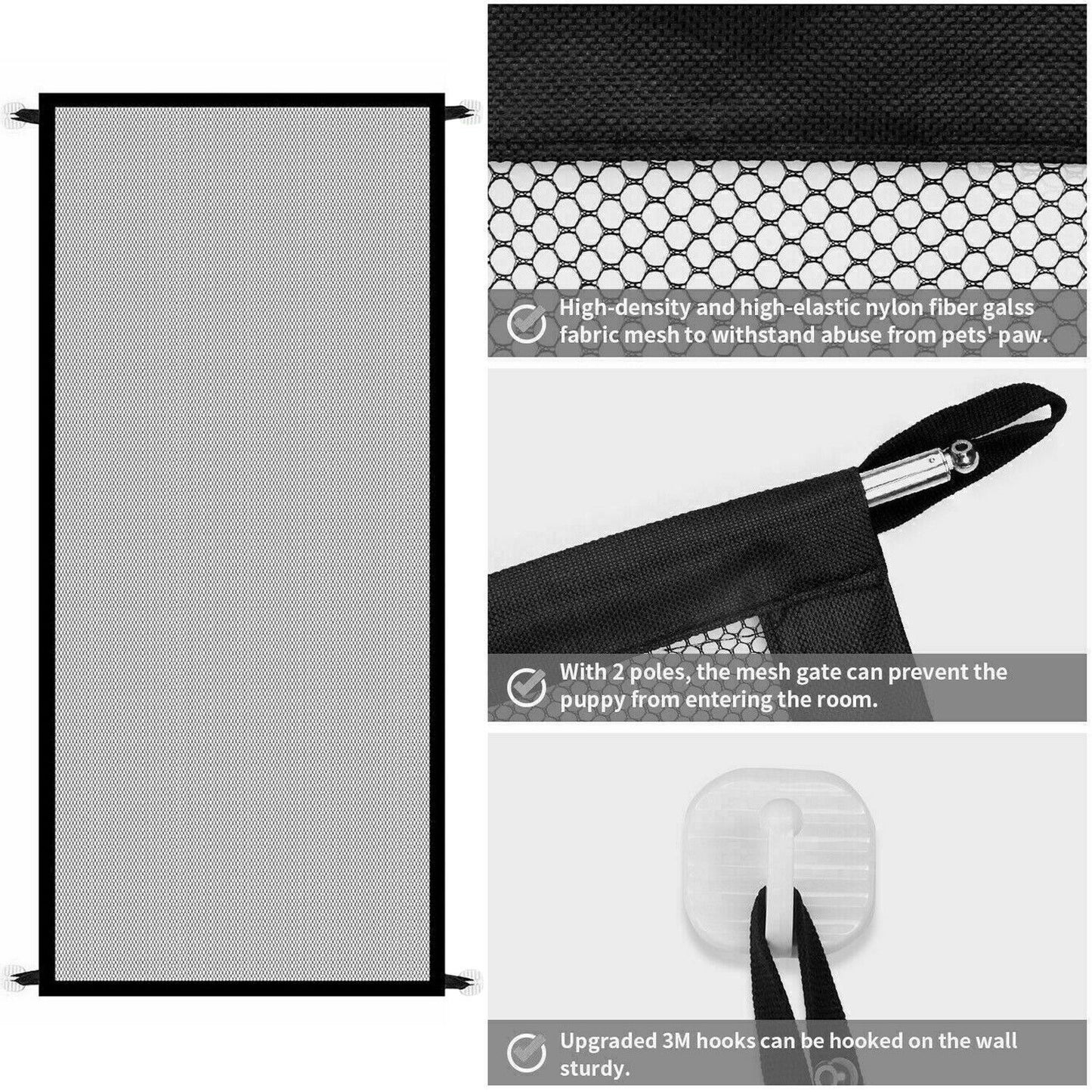 🧼 Soft Stopper – Mesh Safety Gate