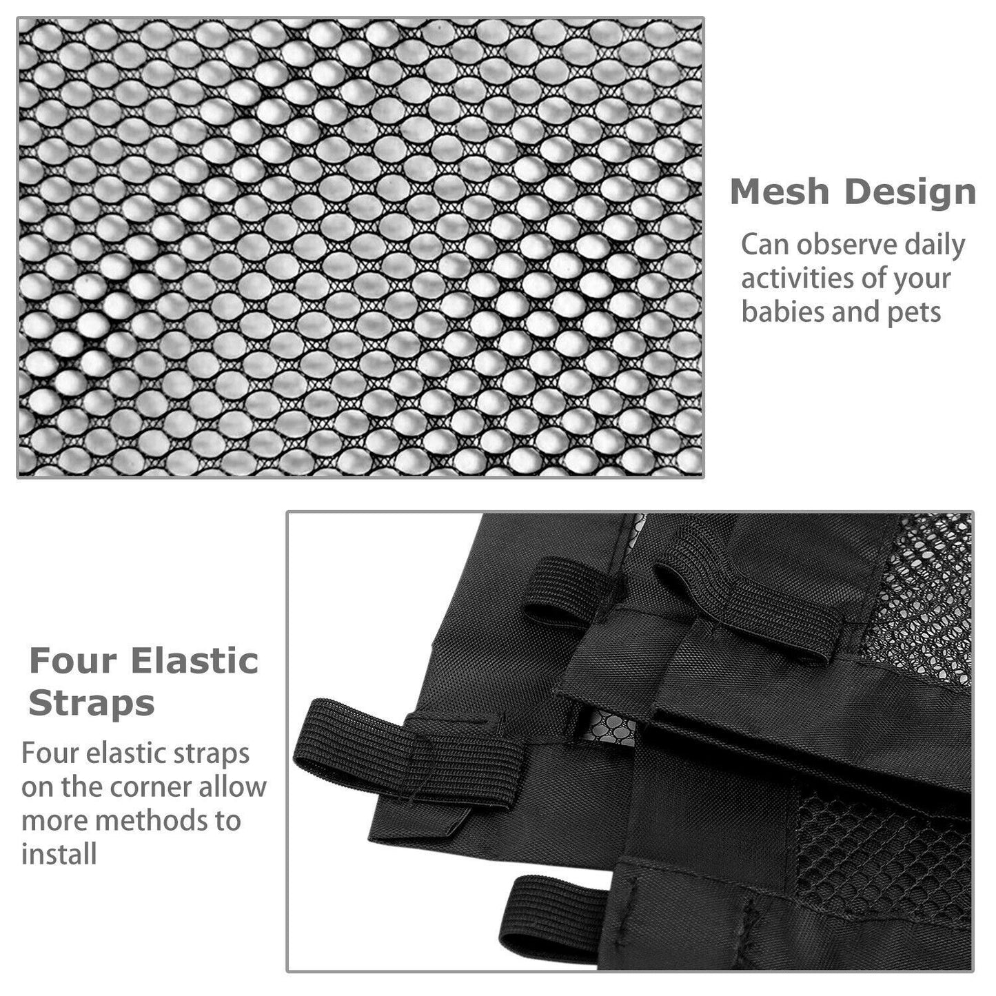 🧼 Soft Stopper – Mesh Safety Gate